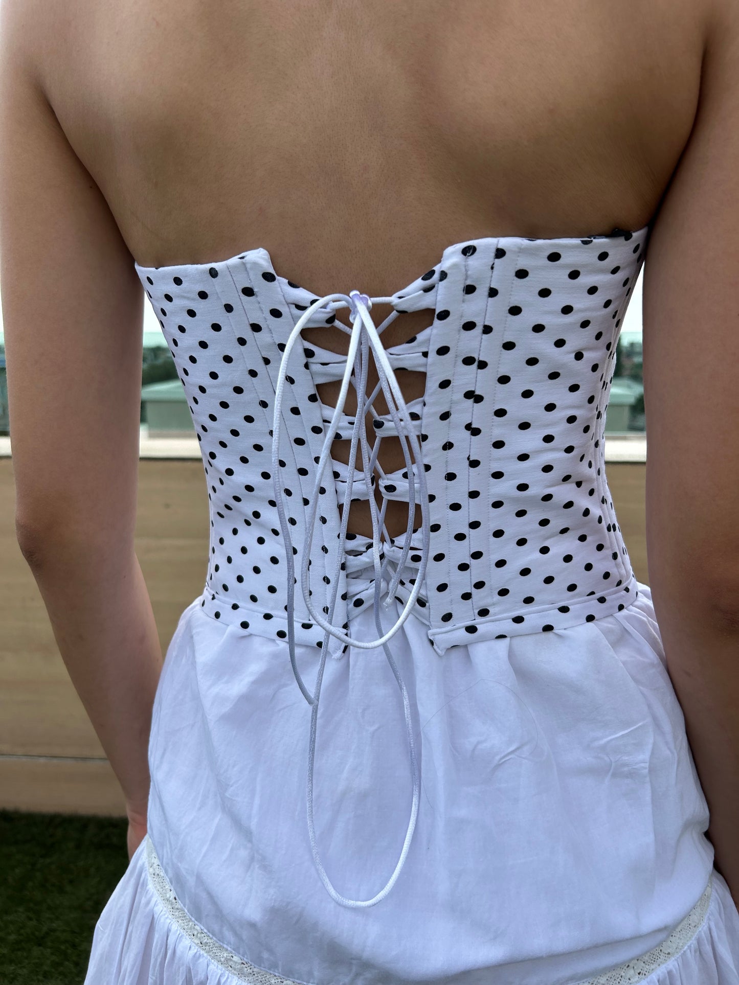 Corset Polka Dots