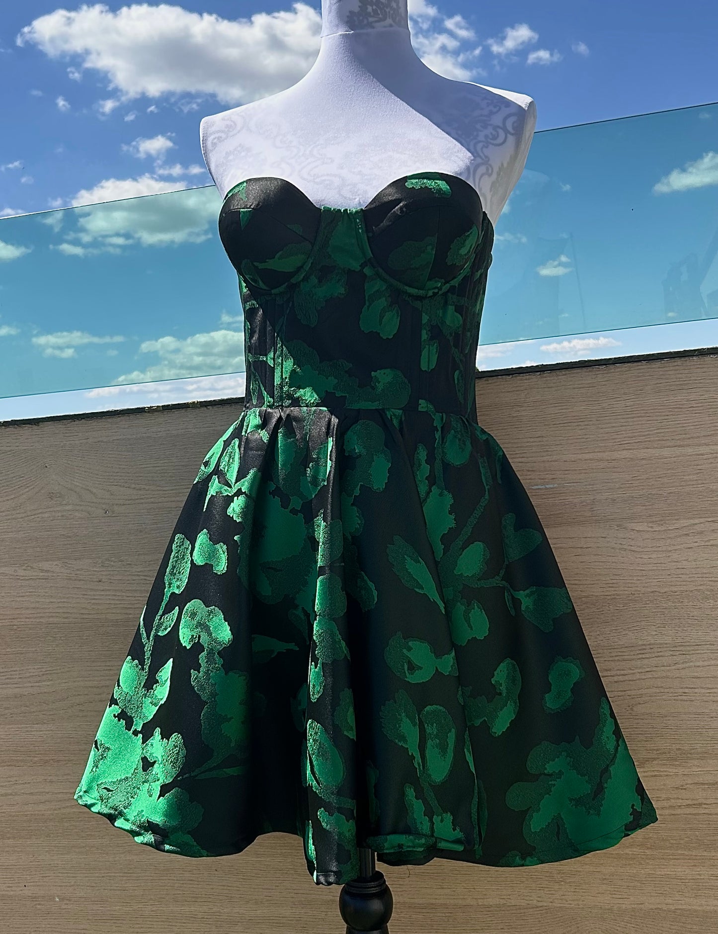Rochie  Emerald Bloom - Byandi Trend Summer Grace Collection 2025