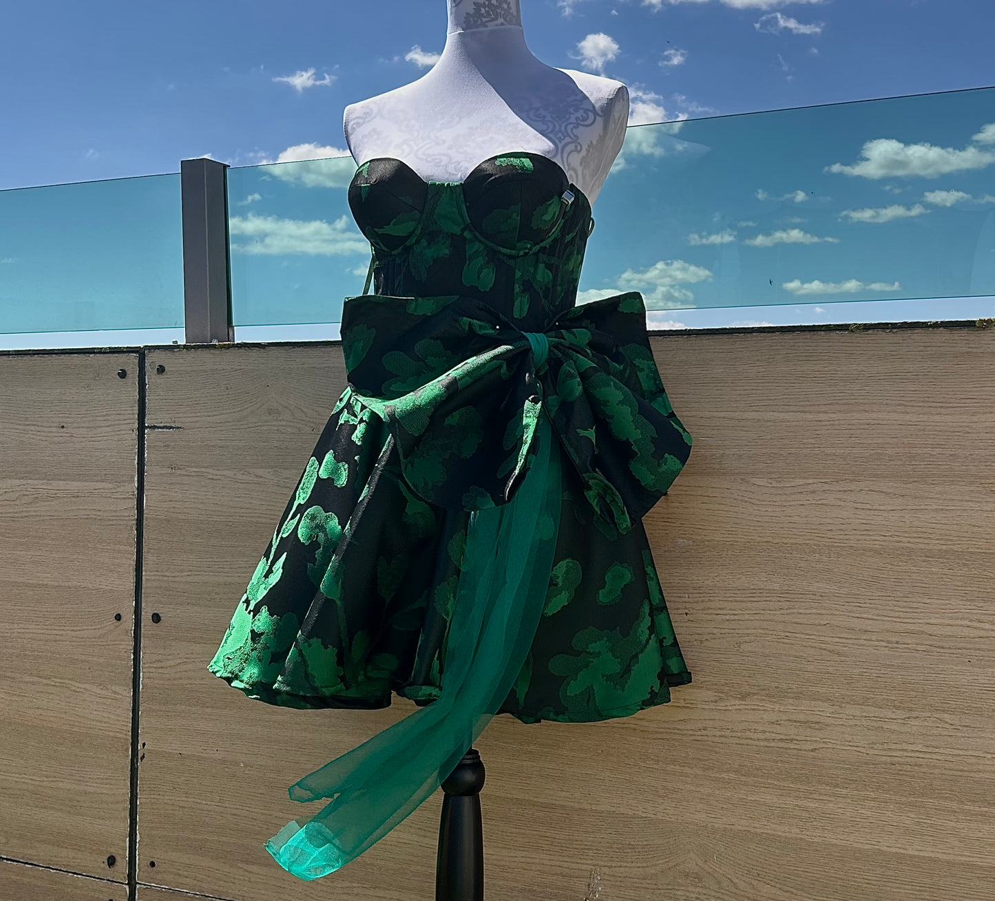 Rochie  Emerald Bloom - Byandi Trend Summer Grace Collection 2025