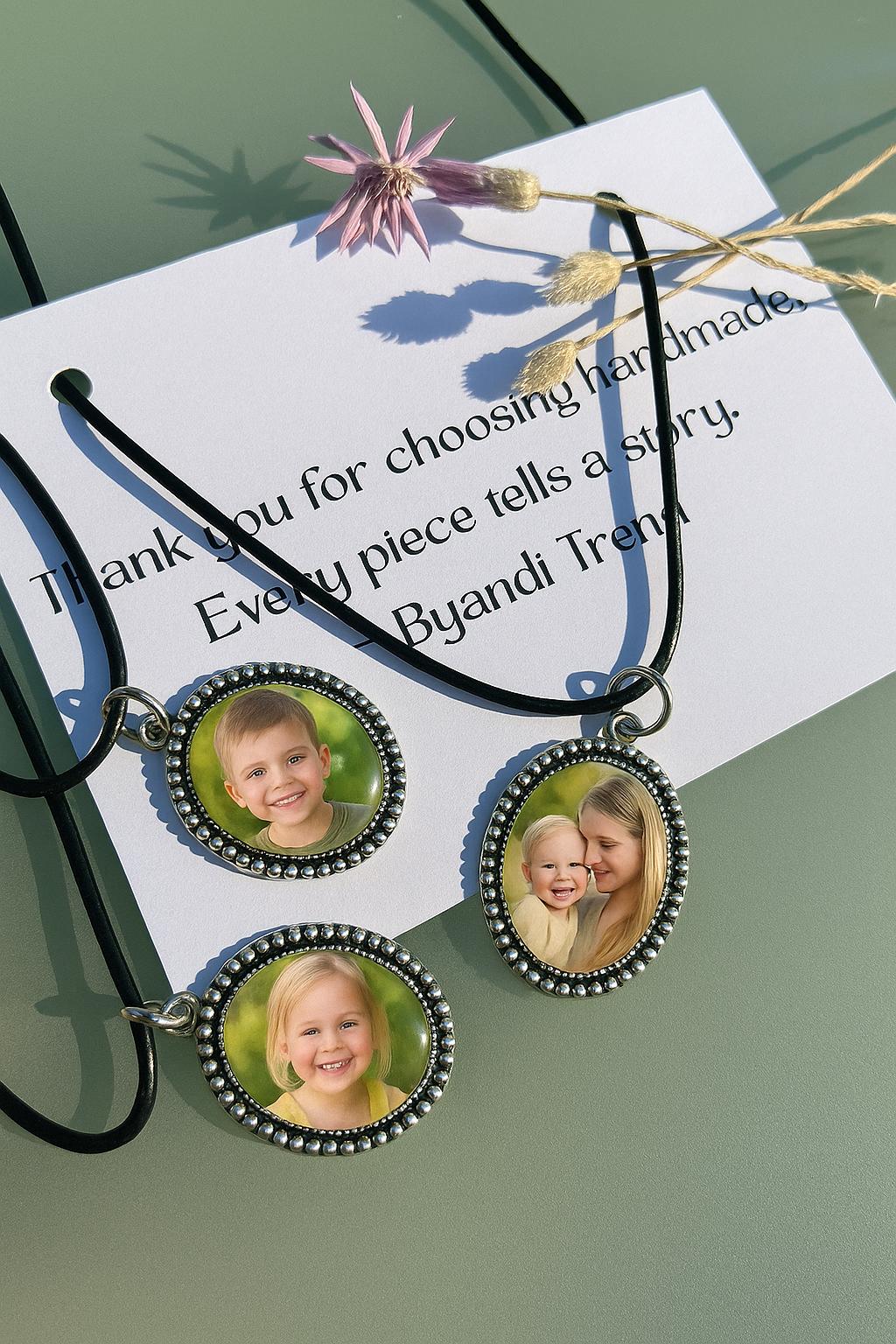 Pandantiv Unicat Cu Fotografie