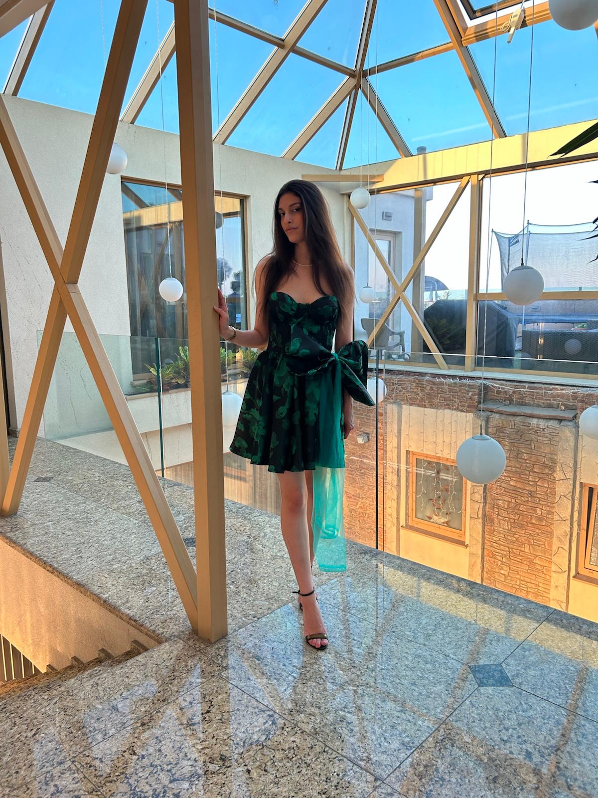 Rochie  Emerald Bloom - Byandi Trend Summer Grace Collection 2025