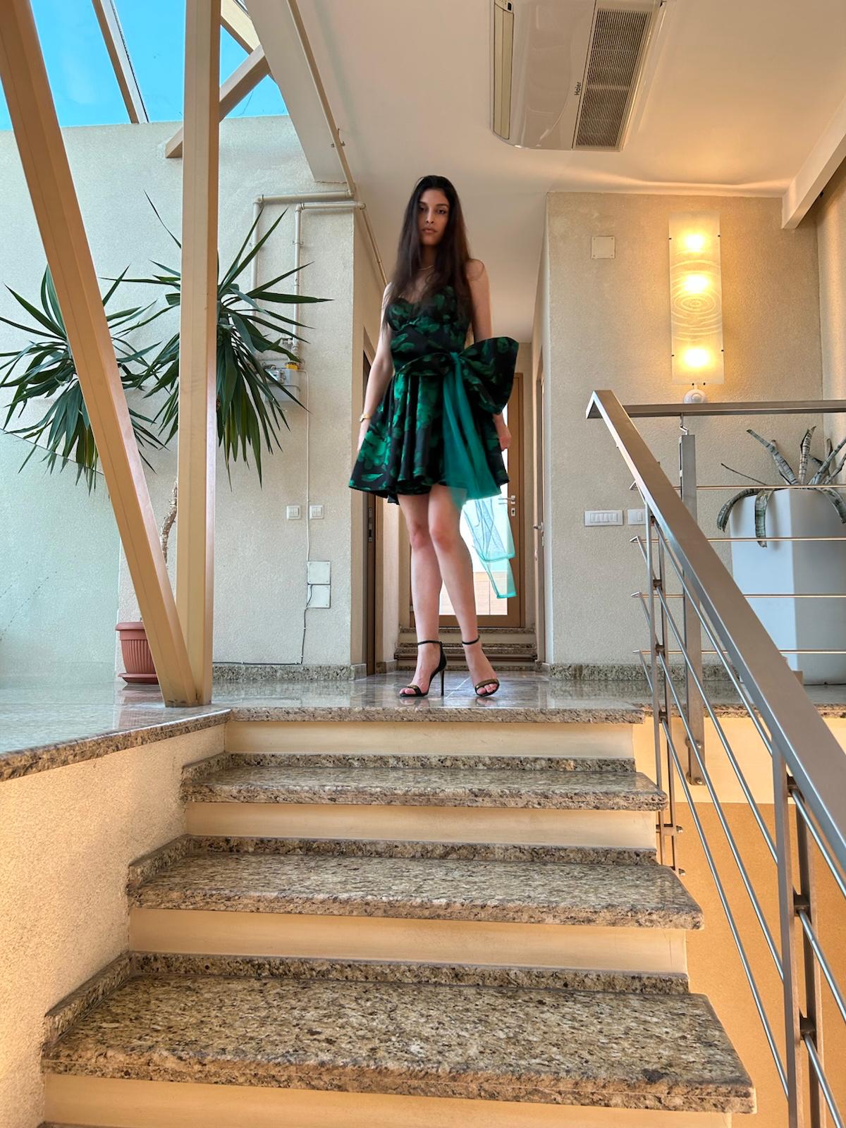 Rochie  Emerald Bloom - Byandi Trend Summer Grace Collection 2025