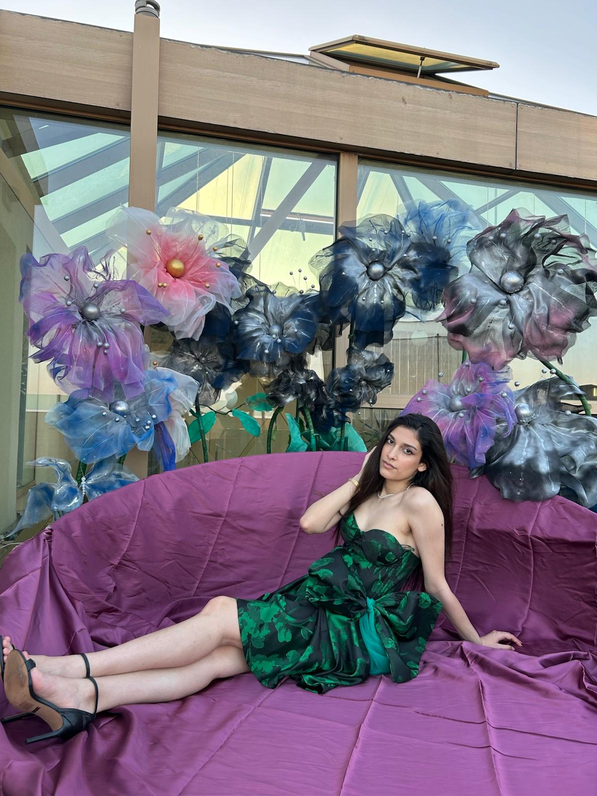 Rochie  Emerald Bloom - Byandi Trend Summer Grace Collection 2025